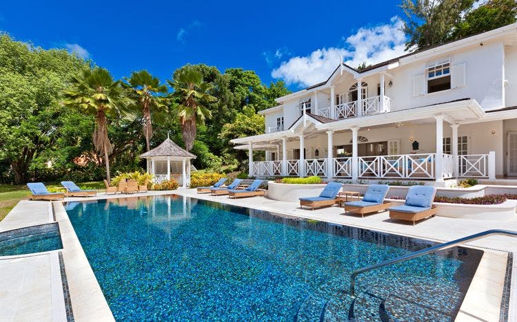 Long term rentals in St James - Moon Dance luxury villa with private pool