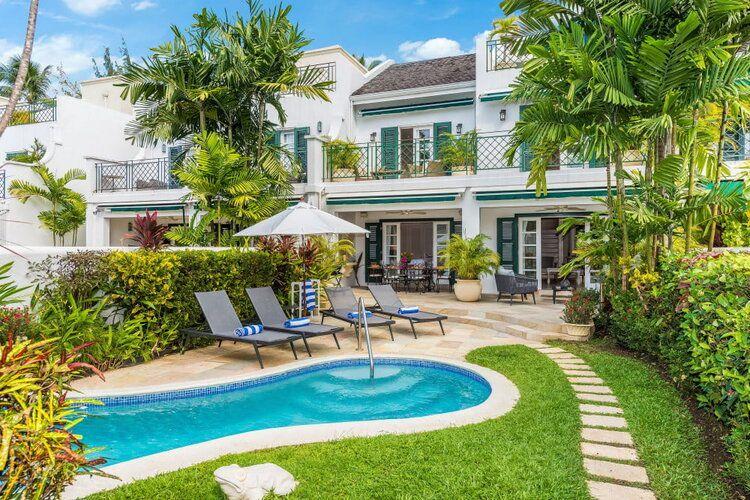 Barbados villa resorts, Mullins Bay 6 Jasmine villa with pool