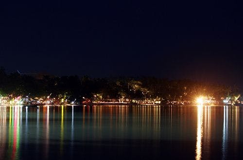 Night view of Koh Samui
