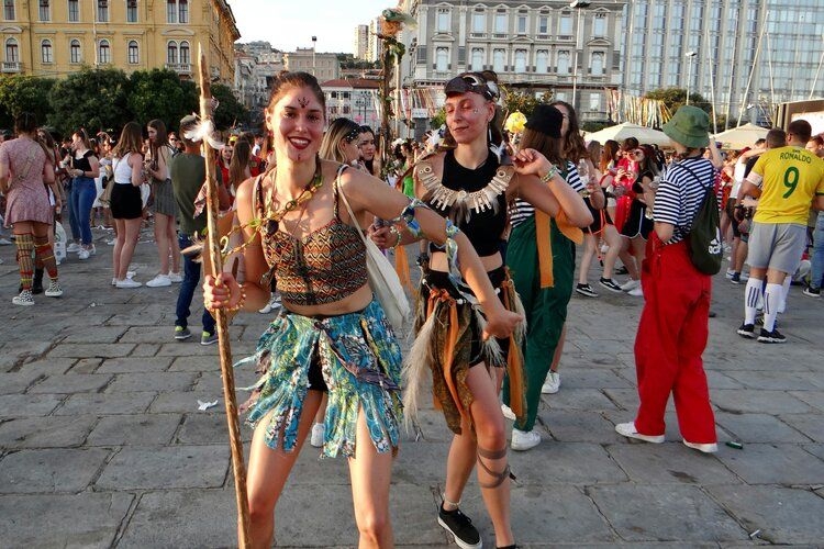 Best places to stay in Croatia, Kvarner region, Rijeka carnival scene