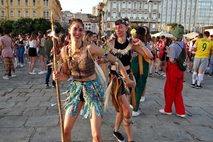 Best places to stay in Croatia, Kvarner region, Rijeka carnival scene