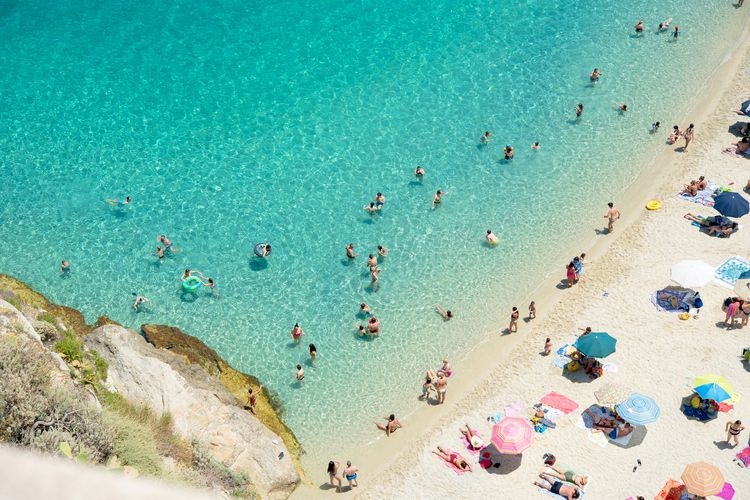Best time to visit Italy, August, beach days, Tropea, Top Villas