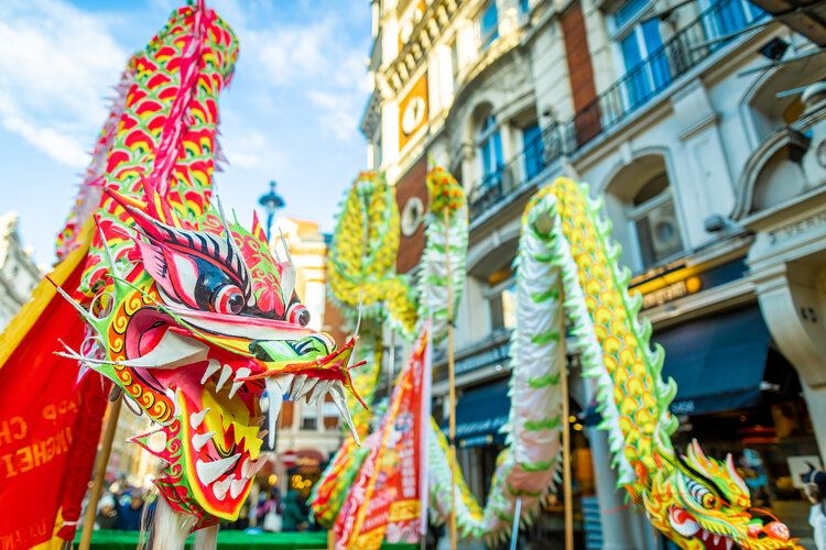 Best time to visit London, Chinese New Year in February, Chinatown, Top Villas