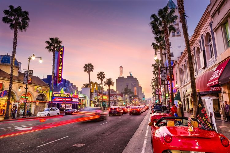 Best time to visit Los Angeles, Rodeo Drive, sunset, Top Villas
