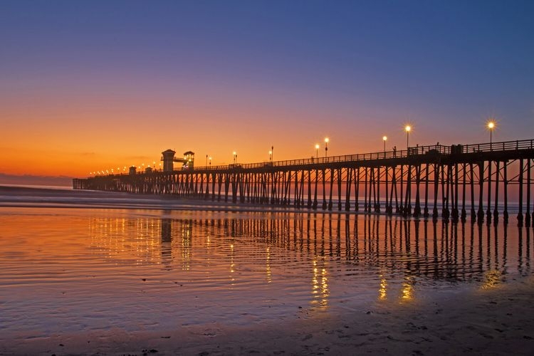 Best time to visit San Diego, pier at sunset, Top Villas