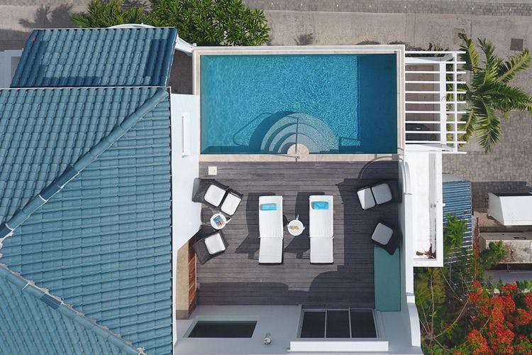 Blue Dove Cupecoy villas with pools