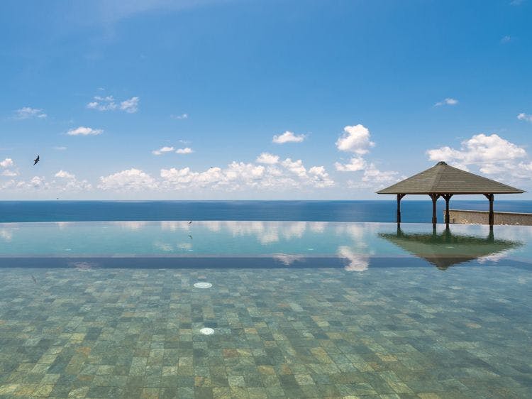 Bukit 6687 - The Pala seaside villa in Indonesia with private infinity pool with sea view