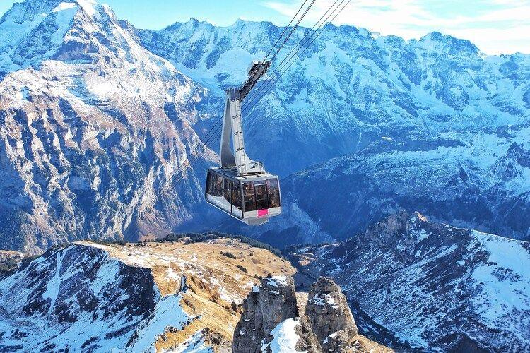 Things to do in the Alps, take a cable car ride