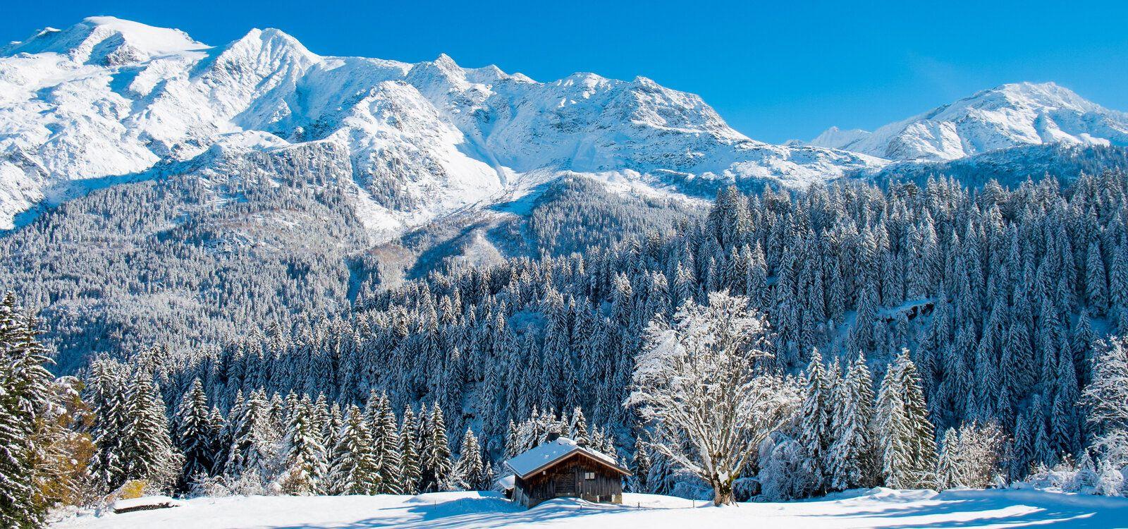 Chamonix 2 Bedroom Condos, ski scenery, Top Villas