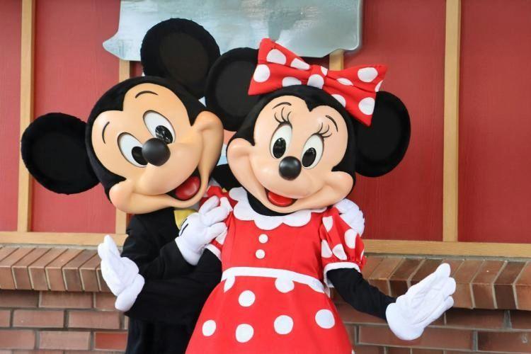 Character visits, Disney mascots Mickey and Minnie, Top Villas concierge