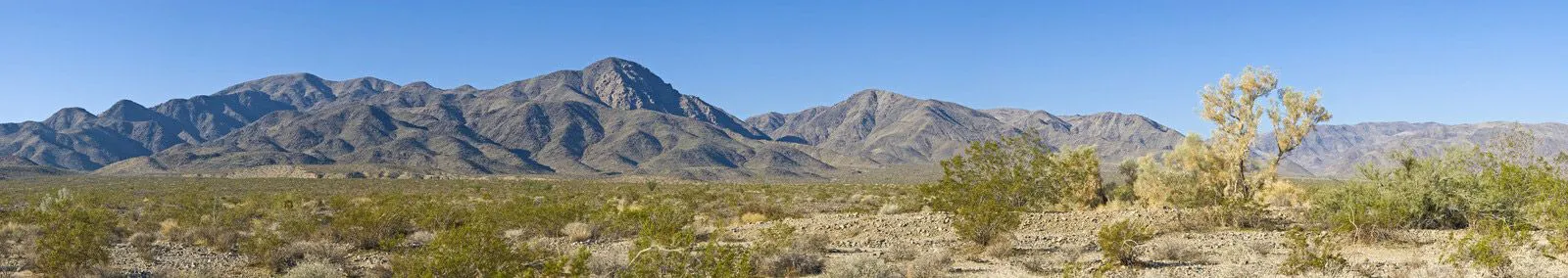 Coachella Valley landscape with mountains and desert