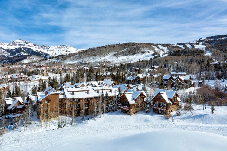 Colorado ski towns, Mountain village Telluride, Top Villas