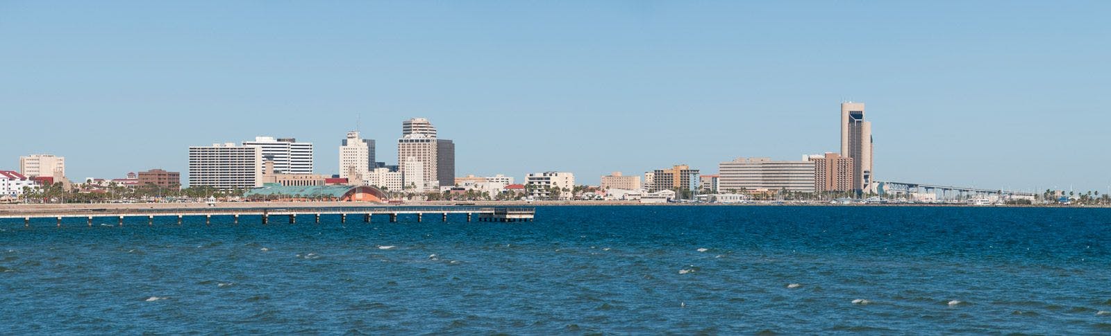 Corpus Christi city skyline