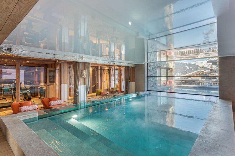 Courchevel 2, Courchevel 1550 chalets with pools, Top Villas