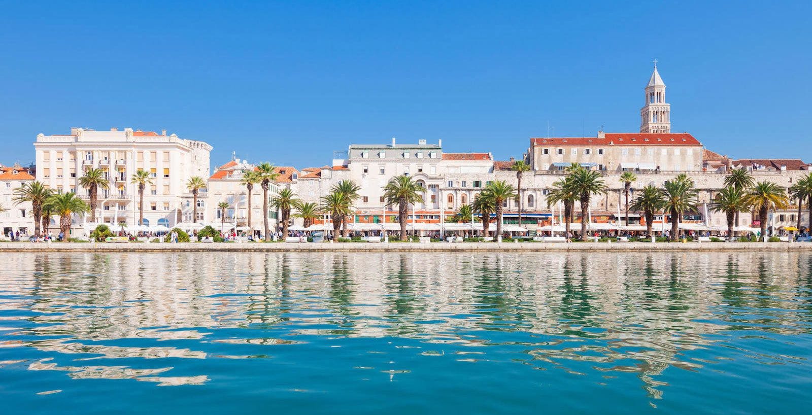 A traditional Croatian town by the sea