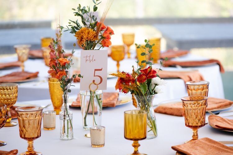 Encore Resort at Reunion weddings, seasonal fall styling, Top Villas