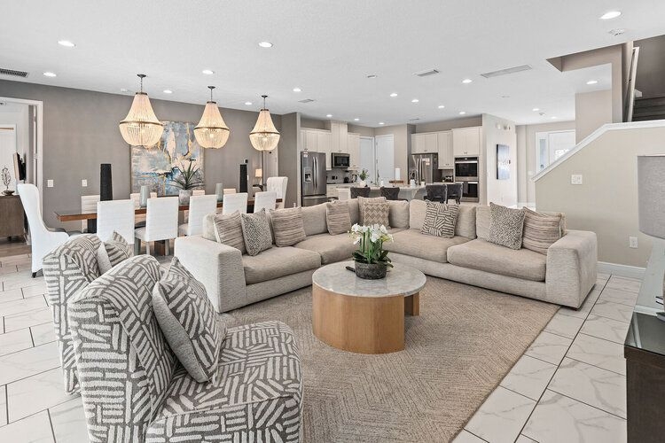 Encore Resort at Reunion weddings, villa interior, Top Villas