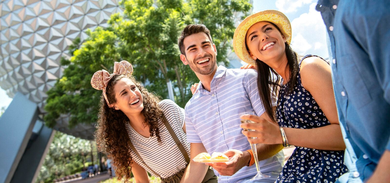 EPCOT restaurants, food with friends, Top Villas