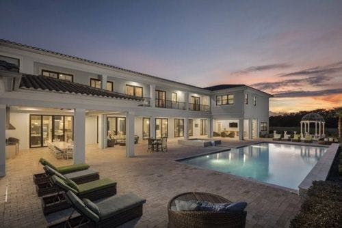 A large luxury villa in Orlando