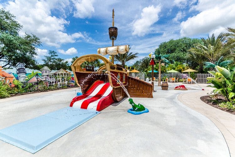 Festival Resort pirate ship Orlando resort