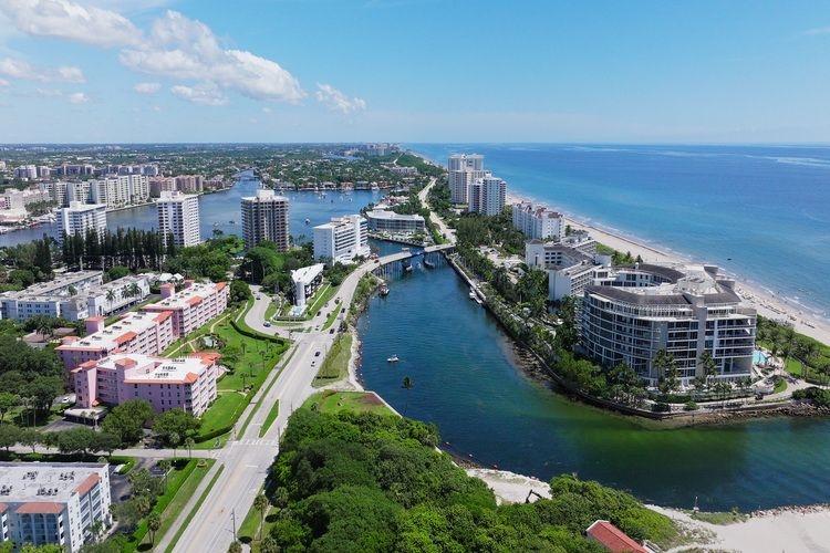 Florida beach resorts, Boca Raton area, Top Villas