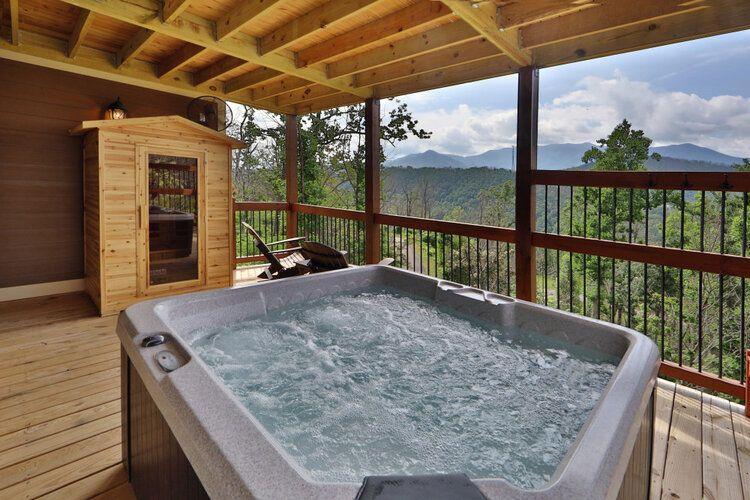 Gatlinburg cabins with hot tub, Gatlinburg 147, Top Villas