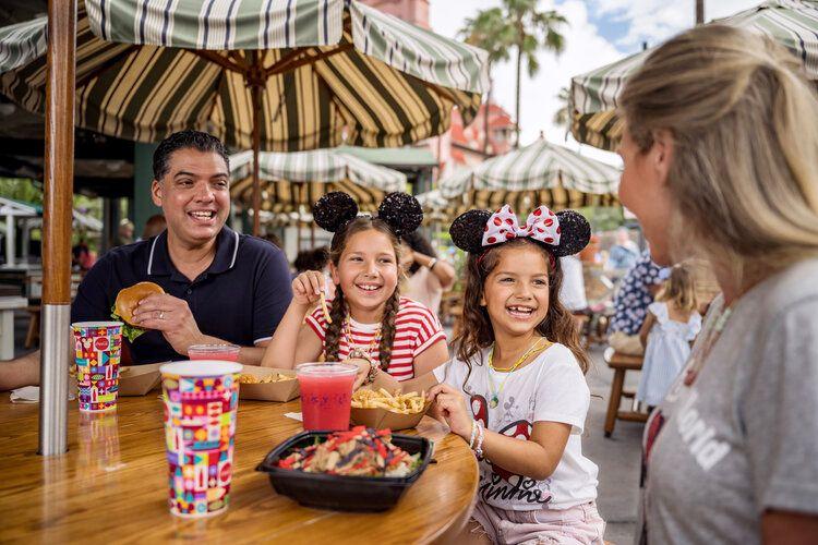 Hollywood Studios restaurants, quick service, Top Villas