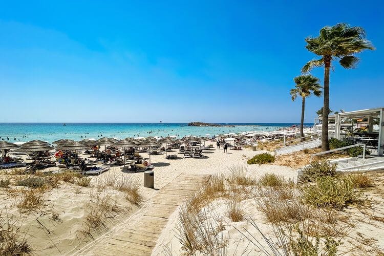 Nissi Beach in Cyprus