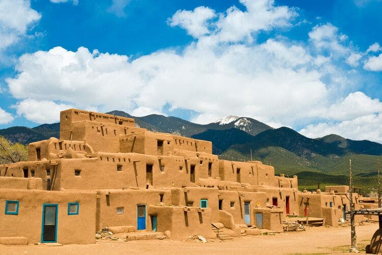 The incredible UNESCO site of Taos Pueblo, New Mexico