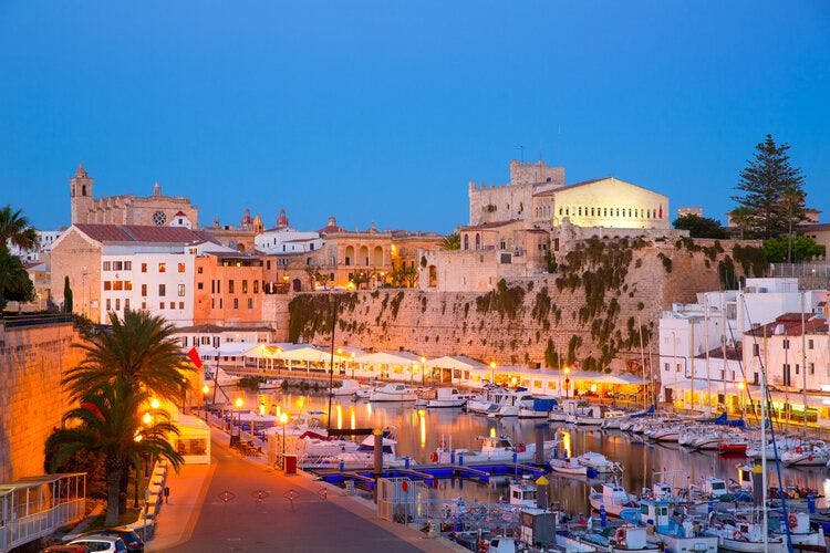  The historic town of Ciutadella