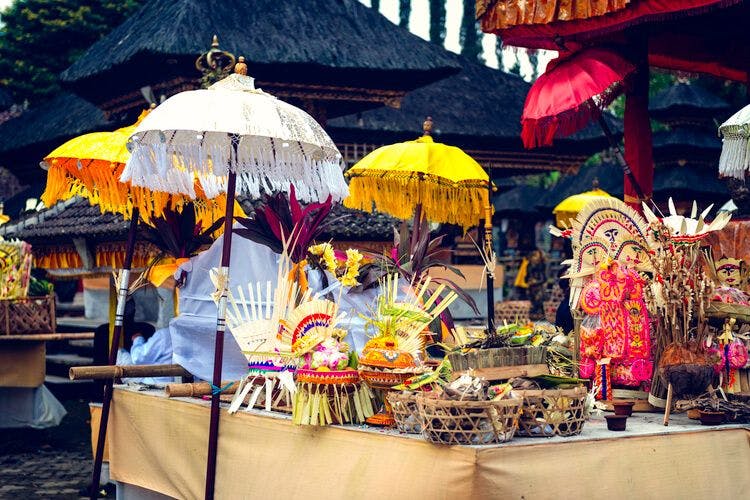 Balinese market stall