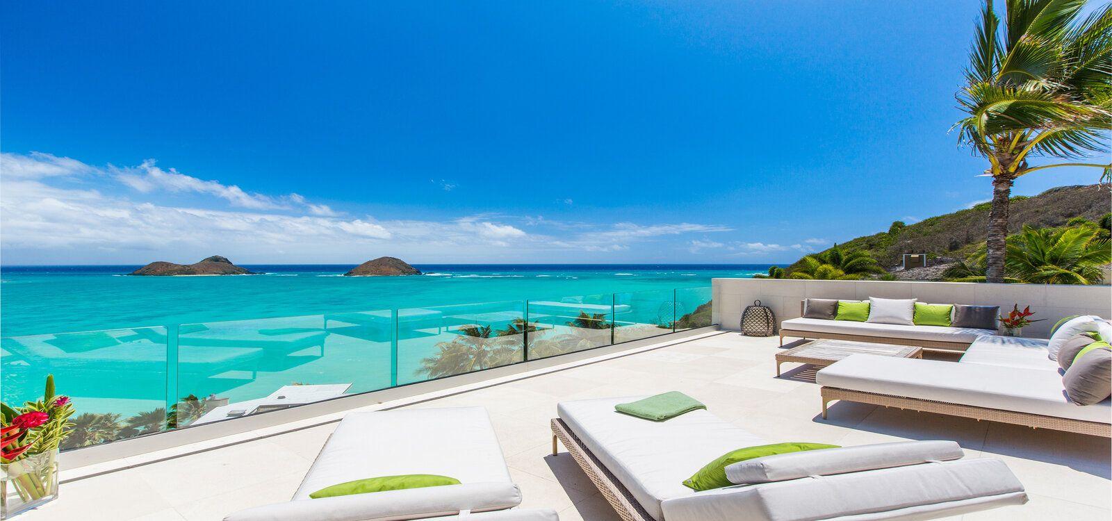 Kailua vacation rentals, Kailua 5, ocean view terrace, Top Villas