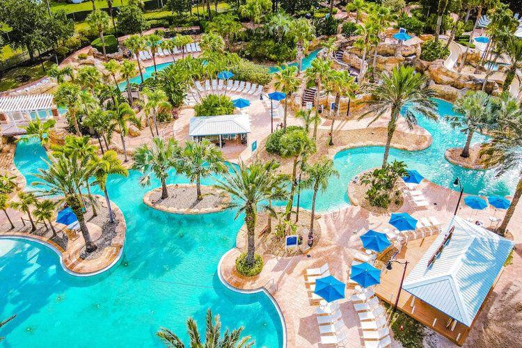 Kissimmee resorts, Reunion Resort water park, Top Villas