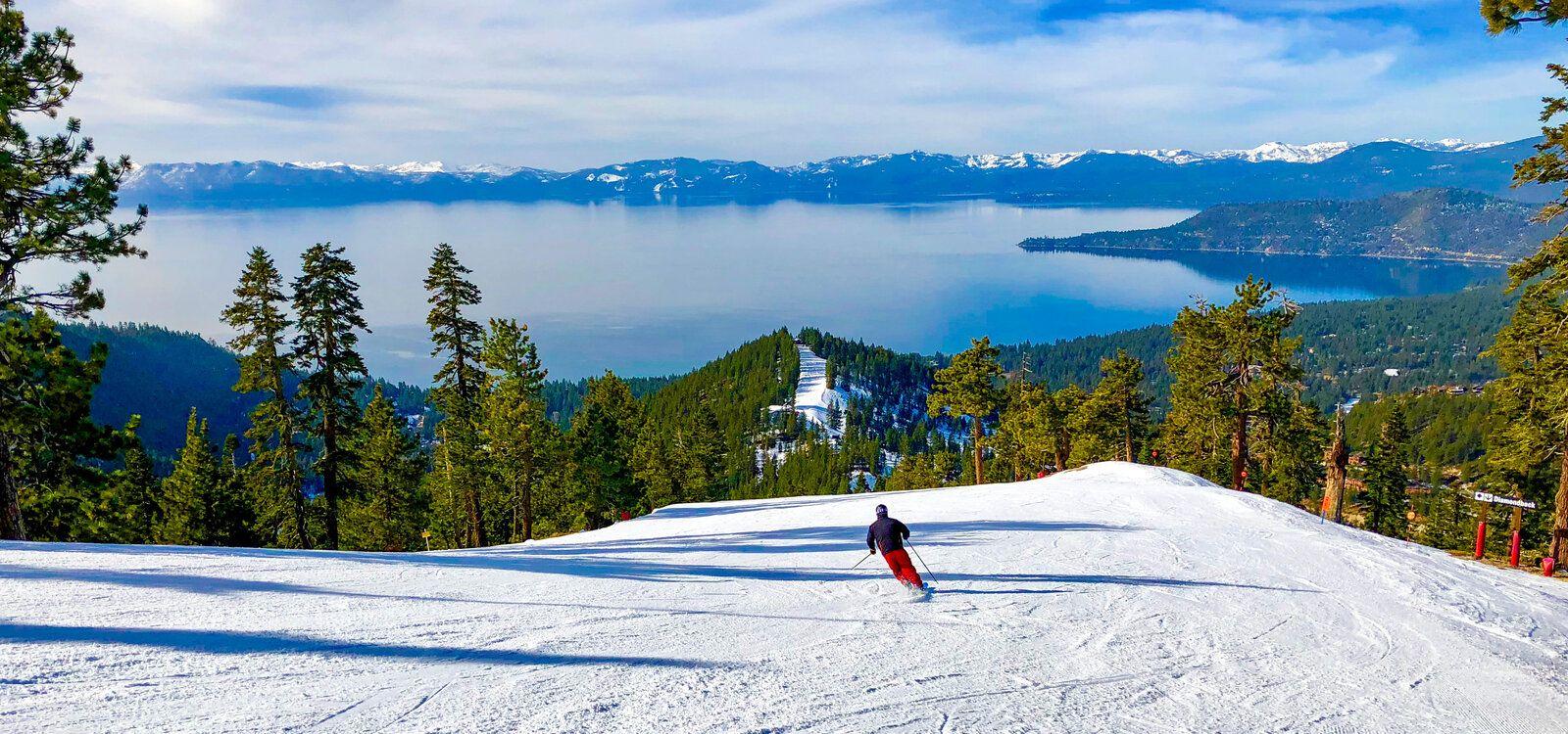 Lake Tahoe apartments, ski scenery, Top Villas