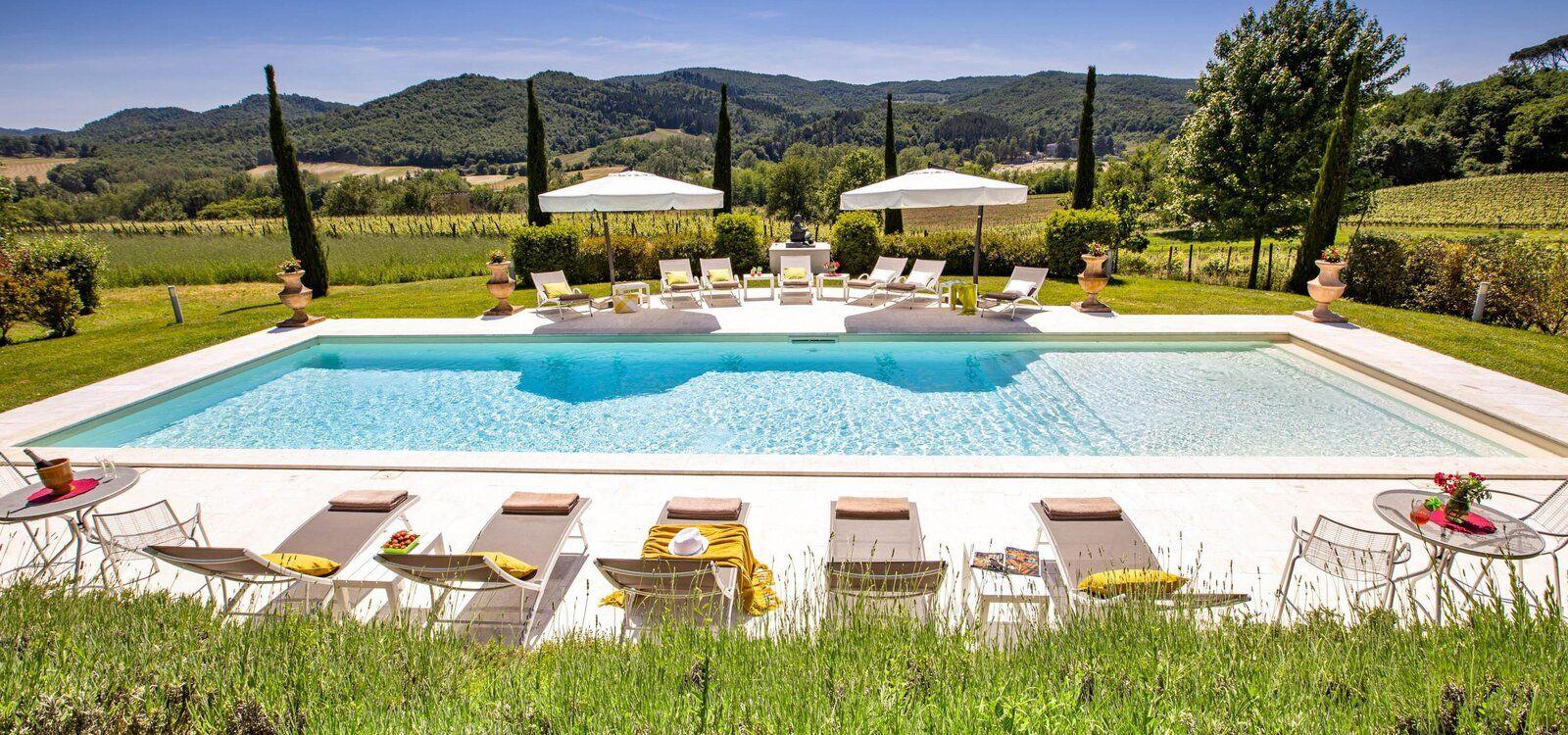 Large villas to rent near Florence, Le Querce dei Medici, Top Villas