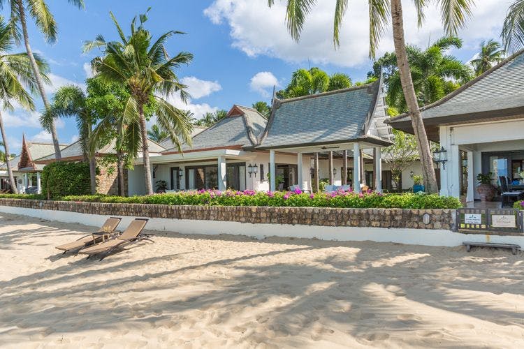 Relax in a beachfront villa in Maenam - Maenam 5017 traditional Thai villa on the beach