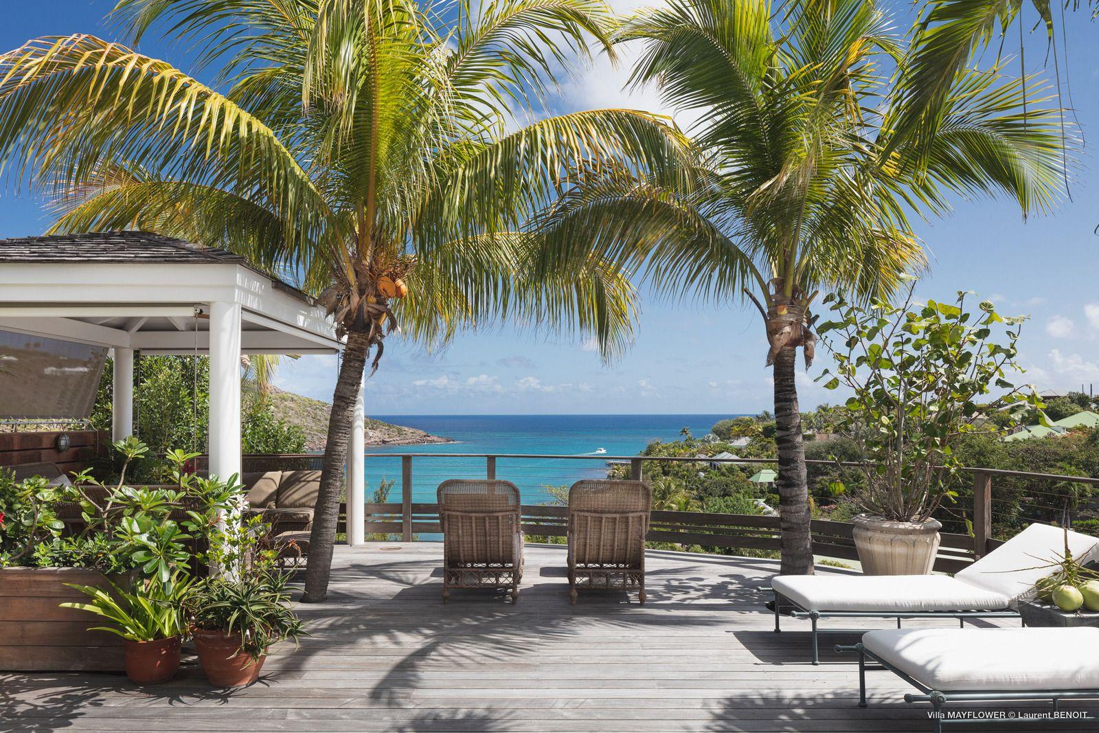 Ocean view Marigot villa Mayflower