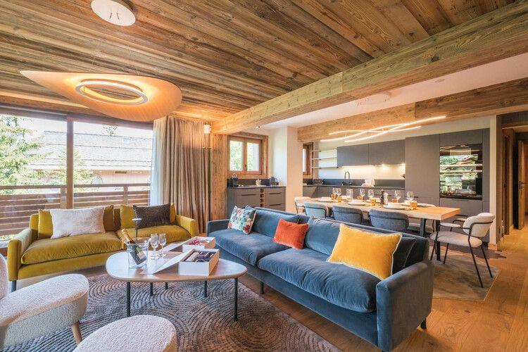 Meribel 3 bedroom condos, Meribel 90 living room, Top Villas