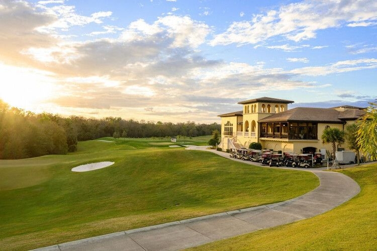 Orlando golf resorts, Bears Den clubhouse, Top Villas