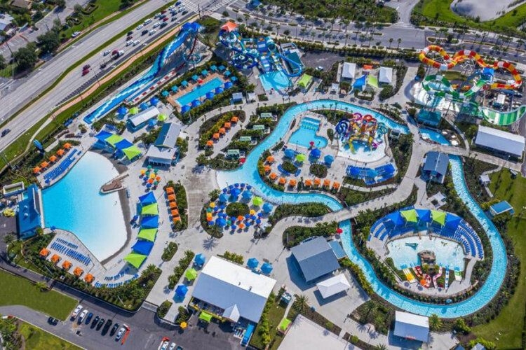Orlando resorts with water parks, H2O Island water park near Margaritaville, Top Villas
