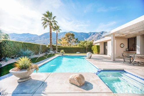 Palm Springs luxury villa with pool