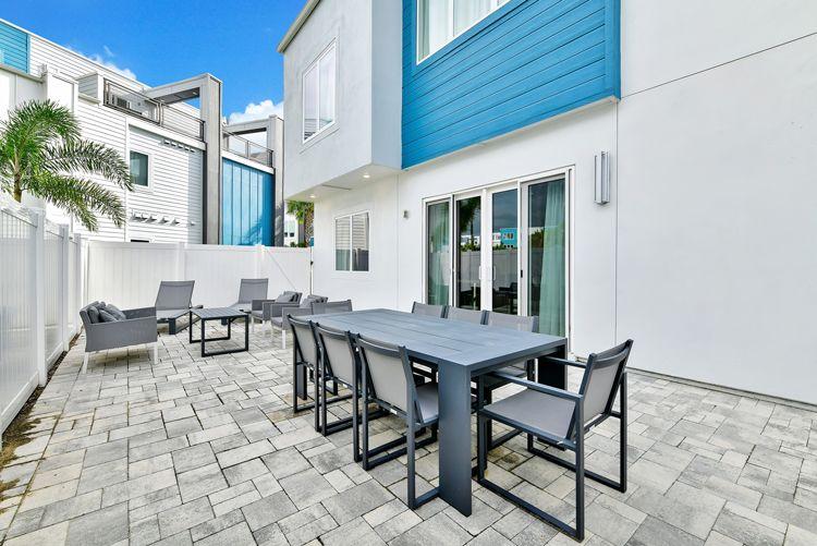 Pet-friendly Spectrum Resort rentals - Spectrum Resort 1 outside area with table and chairs