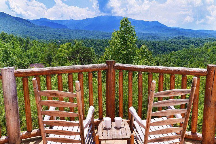Pigeon Forge Romantic Cabins, vista, Top Villas