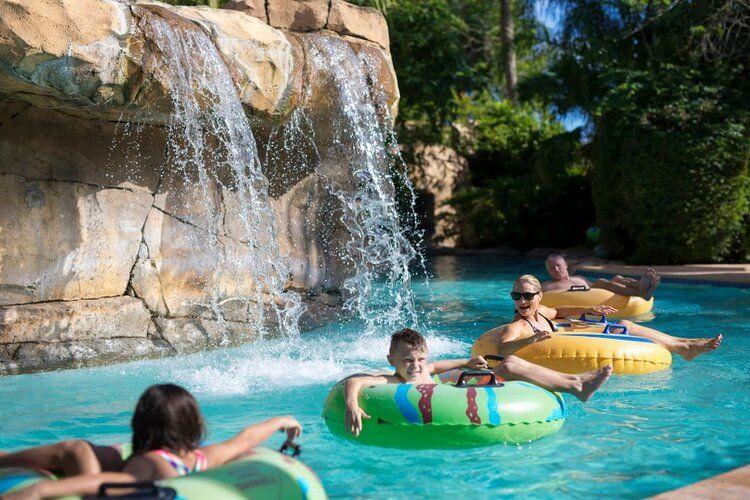 Reunion Resort water park, lazy river