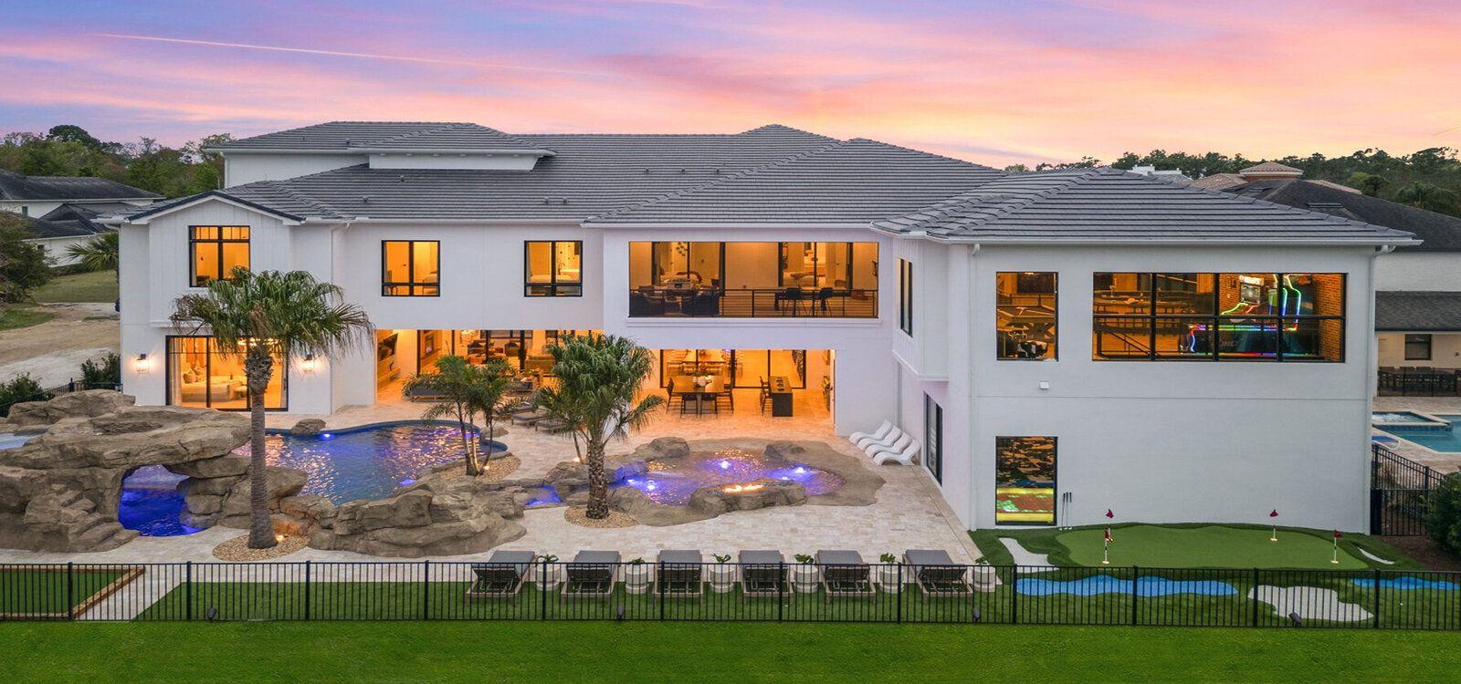 12 bedroom vacation rentals Florida, Reunion Resort 7600, Top Villas