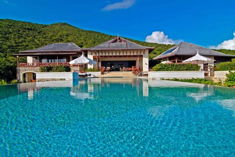 Saint Vincent and the Grenadines villas with private pools - Canouan Estate 7 villa with large pool