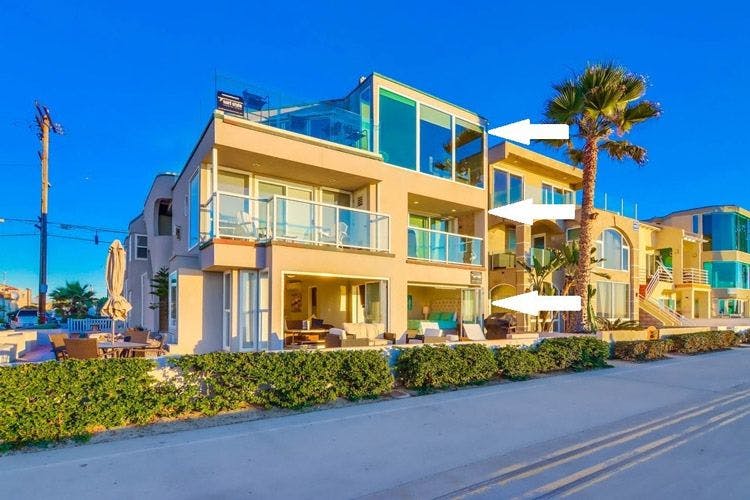 San Diego 35 beachfront vacation rental