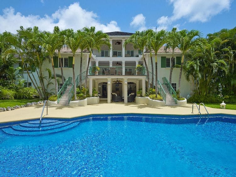 Sandy Lane Barbados rentals with beautiful pools - Aliseo luxury large villa with private pool