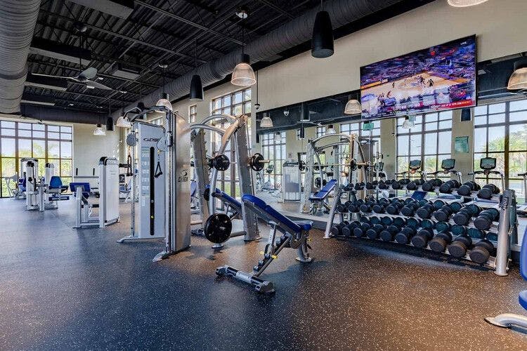 Keep fit whilst staying in one of our Solara vacation homes, thanks to the on-site gym