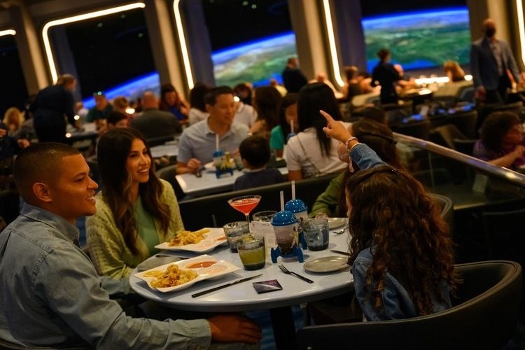 Space 220 restaurant Disney World restaurants, Top Villas
